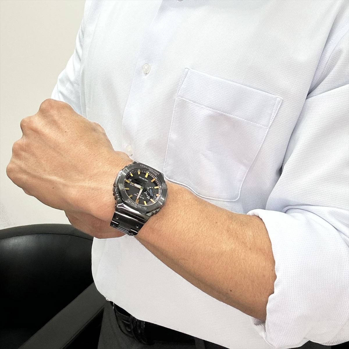 カシオ Gショック GM-B2100BPC-1AJF フルメタル レインボーカラー G