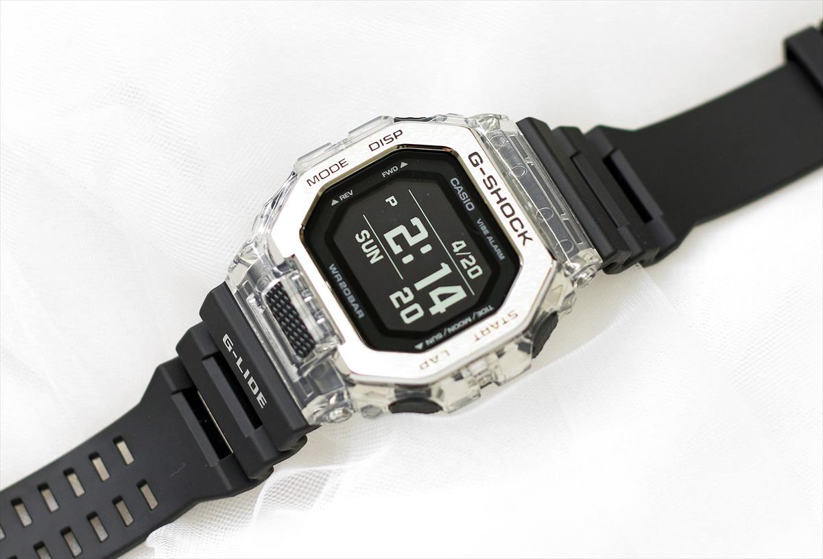 カシオ Gショック スポーツライン G-LIDE GBX-100S-1JF スマートフォン