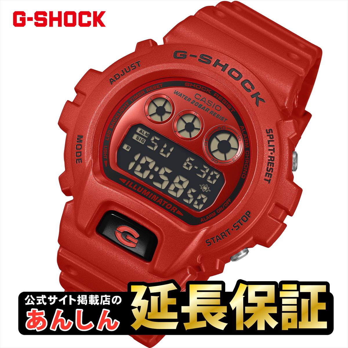 カシオ Gショック DW-6900RRB-4JF Iconic Styles レッド CASIO G-SHOCK