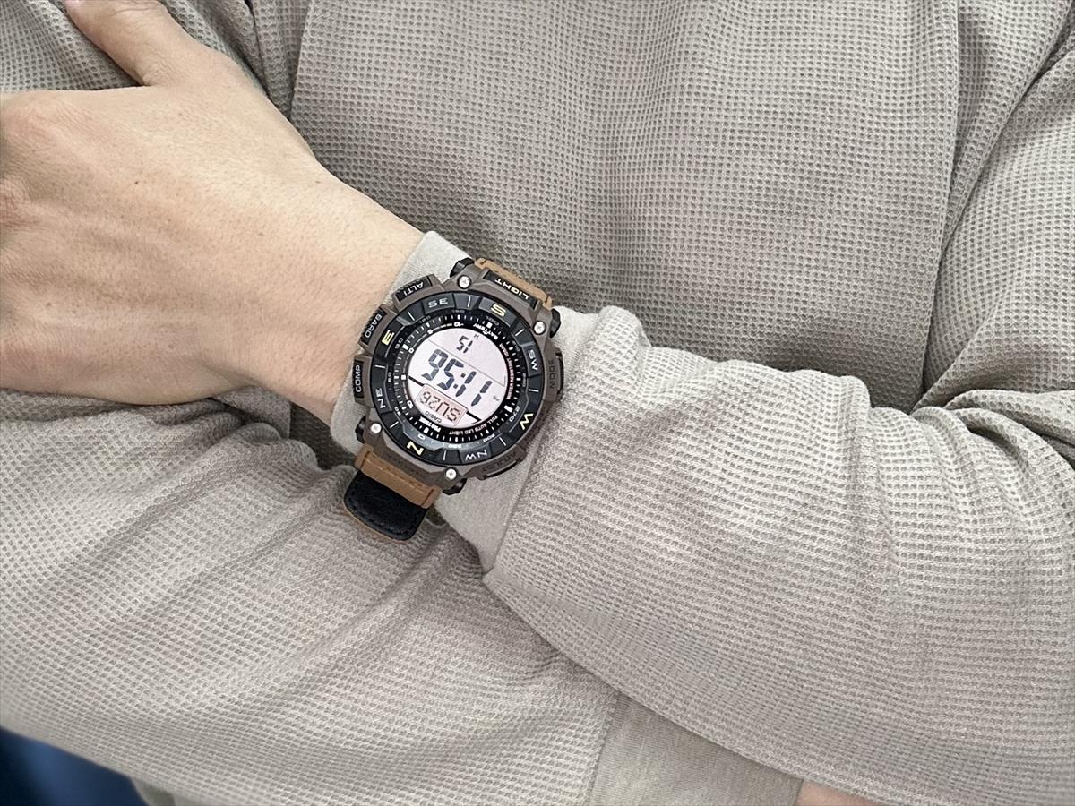 カシオ プロトレック PRG-340L-5JF コヨーテブラウン タフソーラー