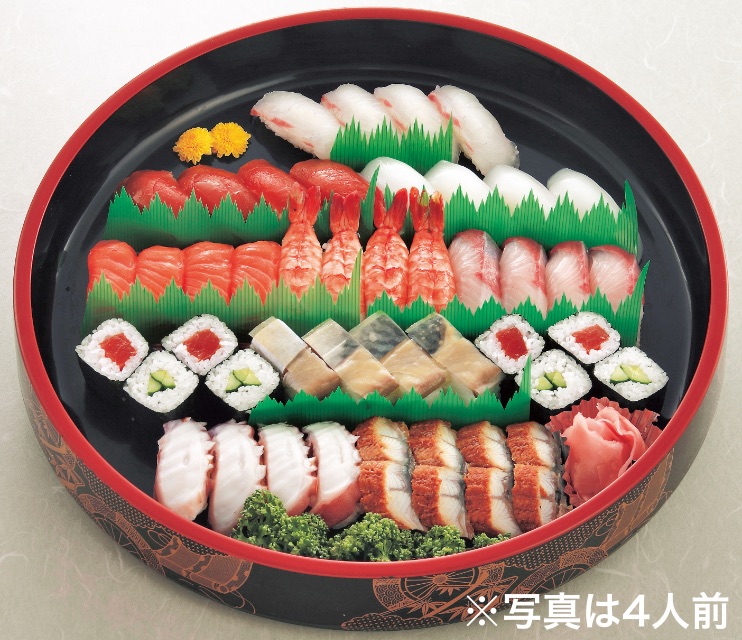 寿司7人前以上 | 高槻市の宅配寿司・仕出し専門店「壽司八百鶴 -やお