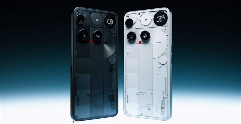 Nothing Phone (3a)」実機レビュー！尖り特徴有りのミドルスペック