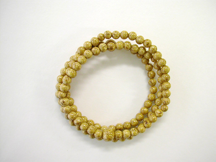 ネット限定】天竺菩提樹108玉ブレス共仕立 A (親玉向玉入) お数珠の