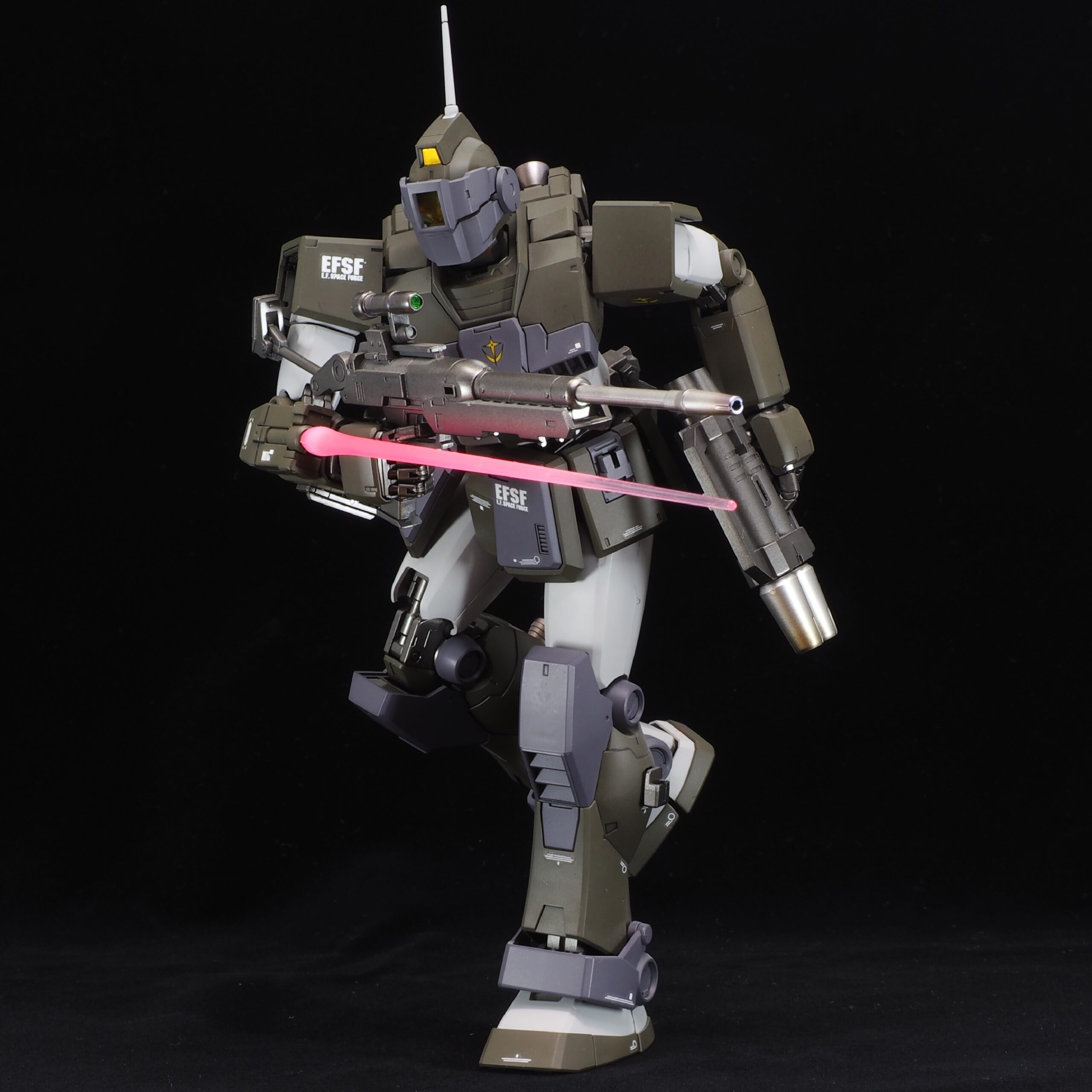 MG 1/100 ジムスナイパーカスタム | やることないからプラモやる！