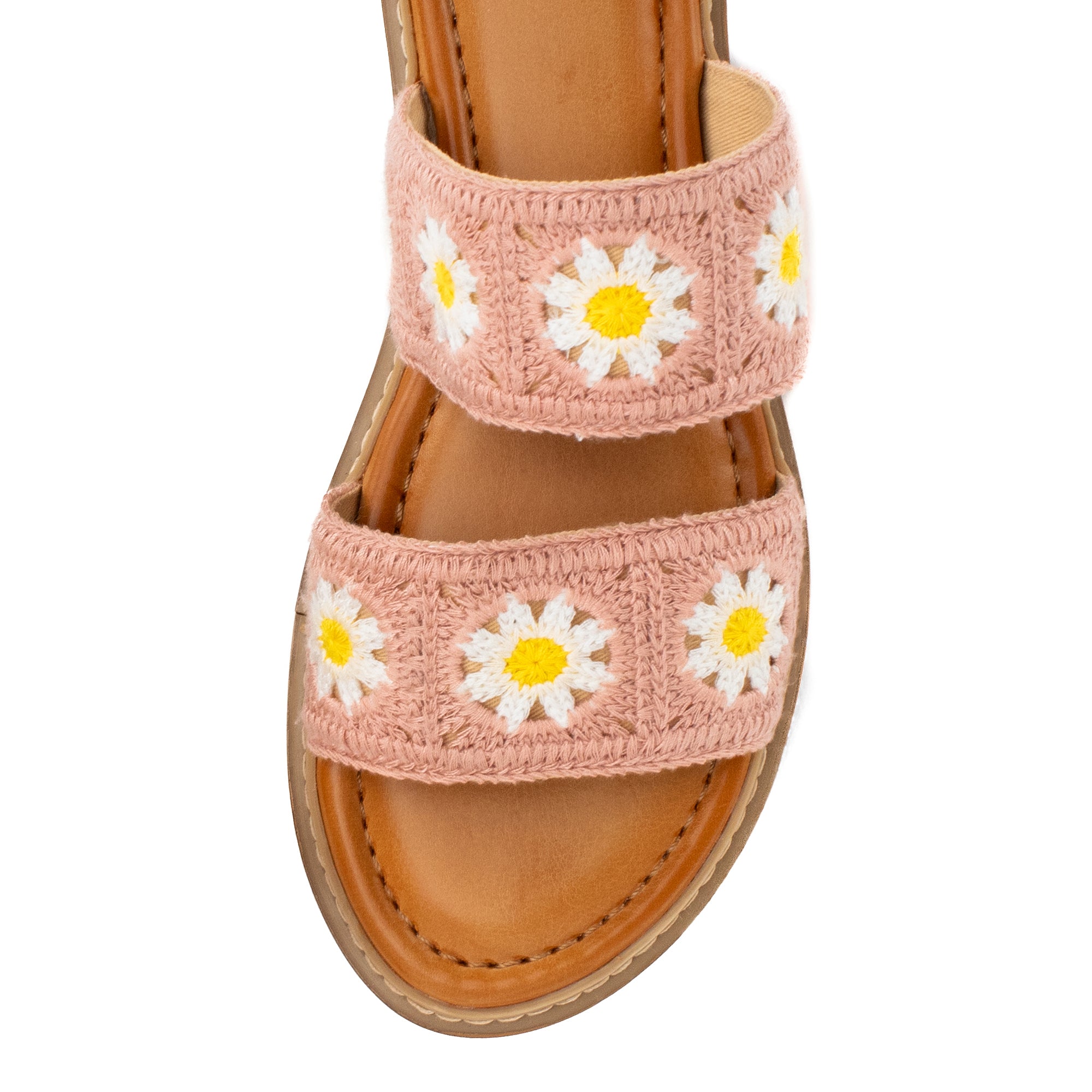 Liselle Crochet Slide Sandal | Yellow Box Official Site – YELLOW