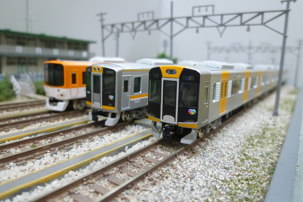 GM 阪神1000系（「“たいせつ”がギュッと。」マーク付き）先頭車2両