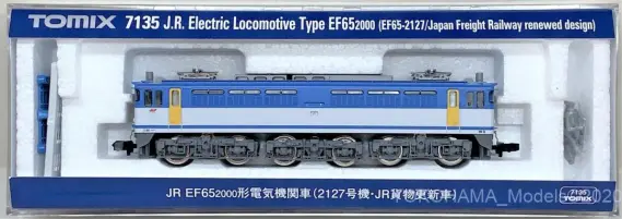 EF65 2127号機 JR貨物更新車が入線しました。 TOMIX 7135 #トミックス