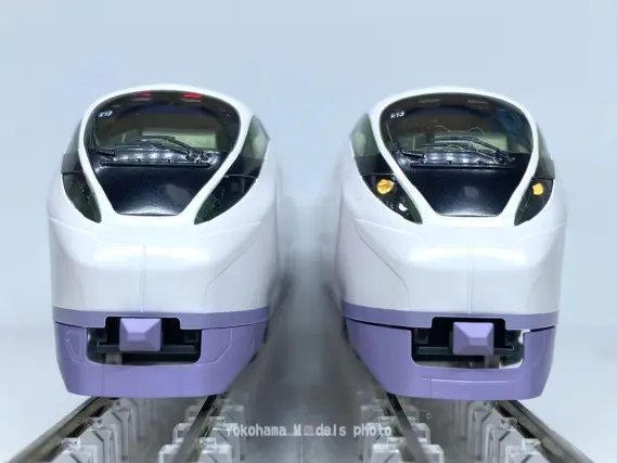 E657系「ひたち・ときわ」が入線しました。KATO 10-1639 / 10-1640