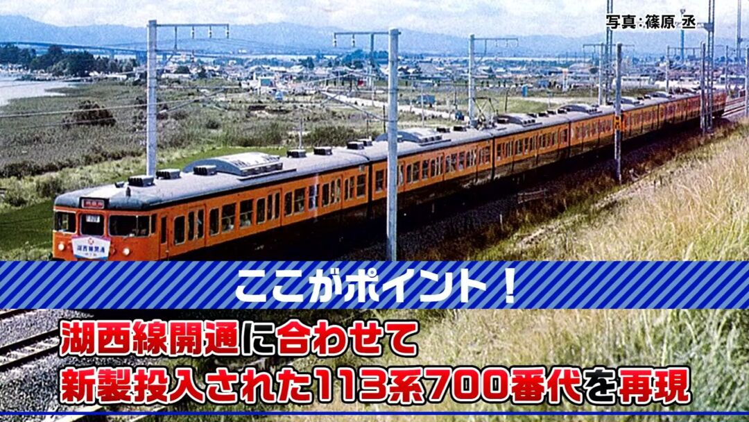 TOMIX 113 700系近郊電車（祝 湖西線開通50周年）セット 品番：97960