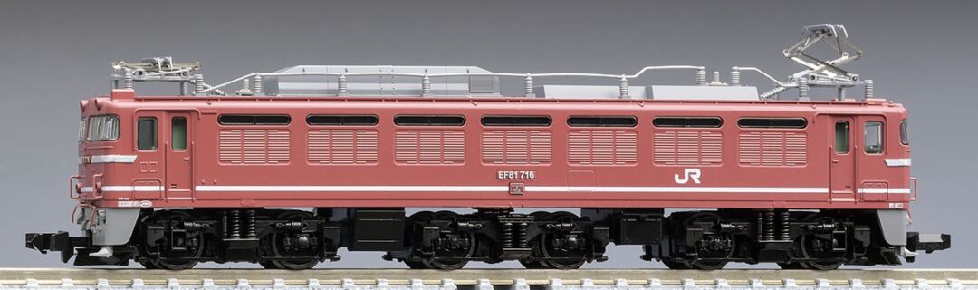 TOMIX JR EF81-600形電気機関車(JR貨物更新色) 品番：7180 | NGaugeJP