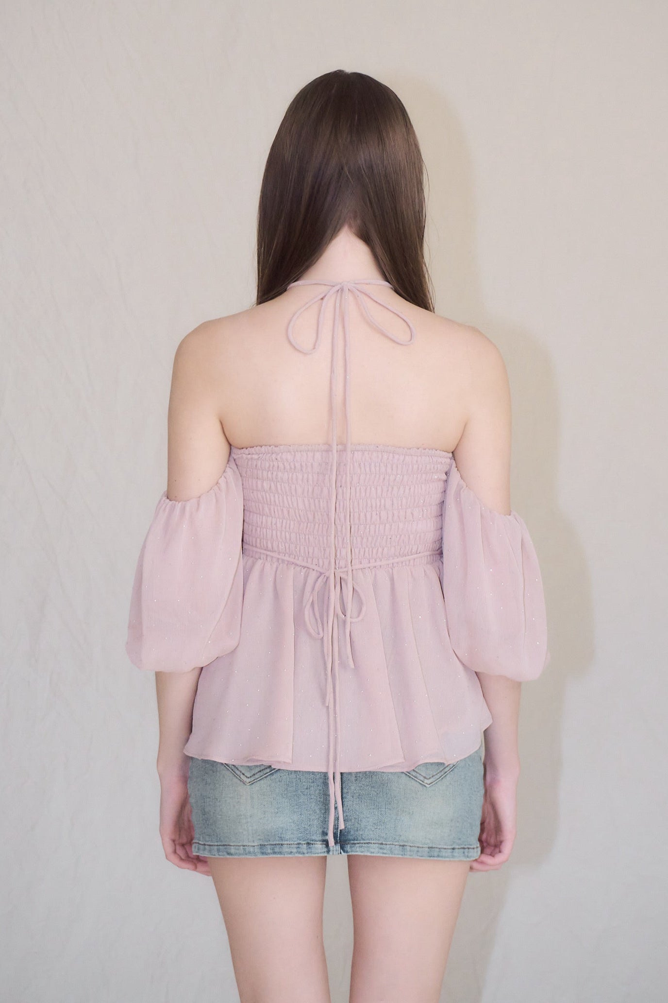 Bijou offshoulder blouse – YILON