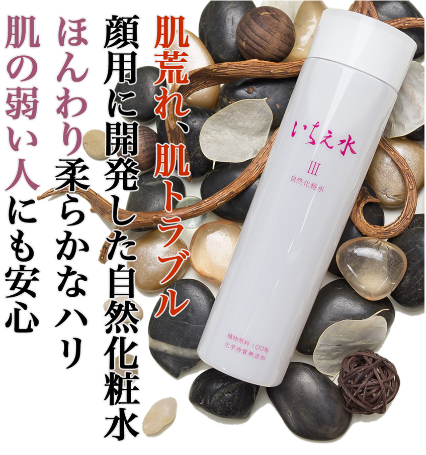 いちえ水Ⅲ自然化粧水 | 株式会社淀エンタープライズ