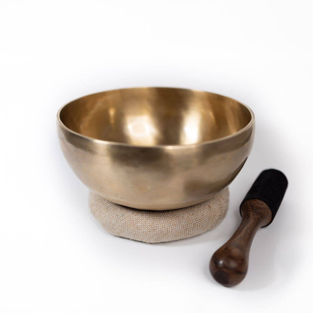 20CM音階Cシンギングボウル渋金