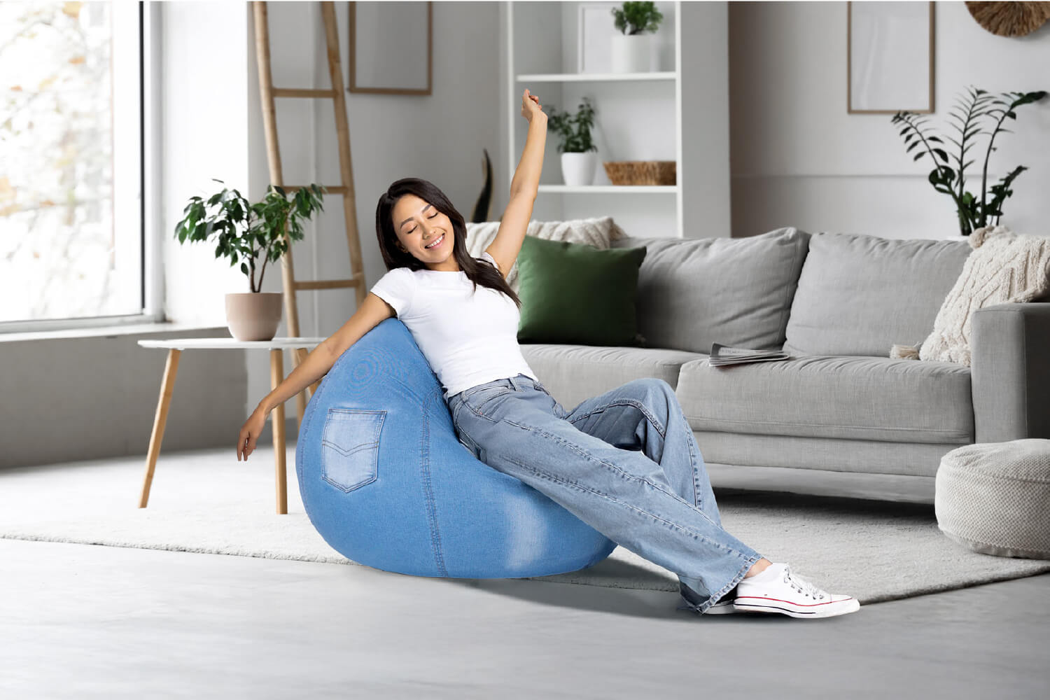 yogibo デニムビーズクッション yogibo-store_gal-drp