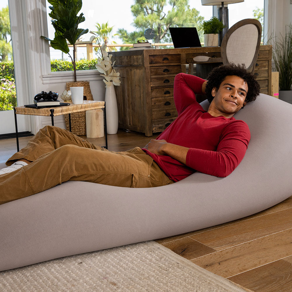 お得セット販売！】Yogibo Max オレンジ＆ワインレッド お得セット販売