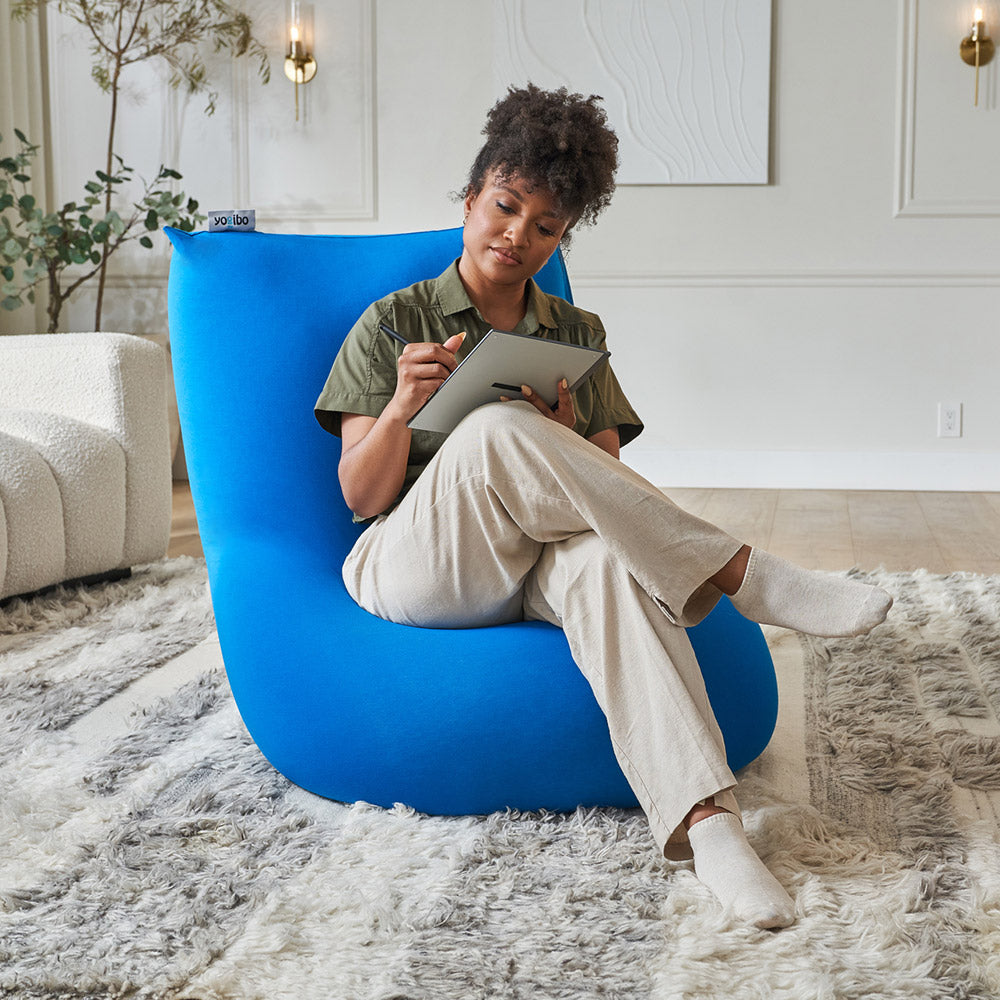 極美品】yogibo max ヨギボーマックスヨギボークッション ライトグレー