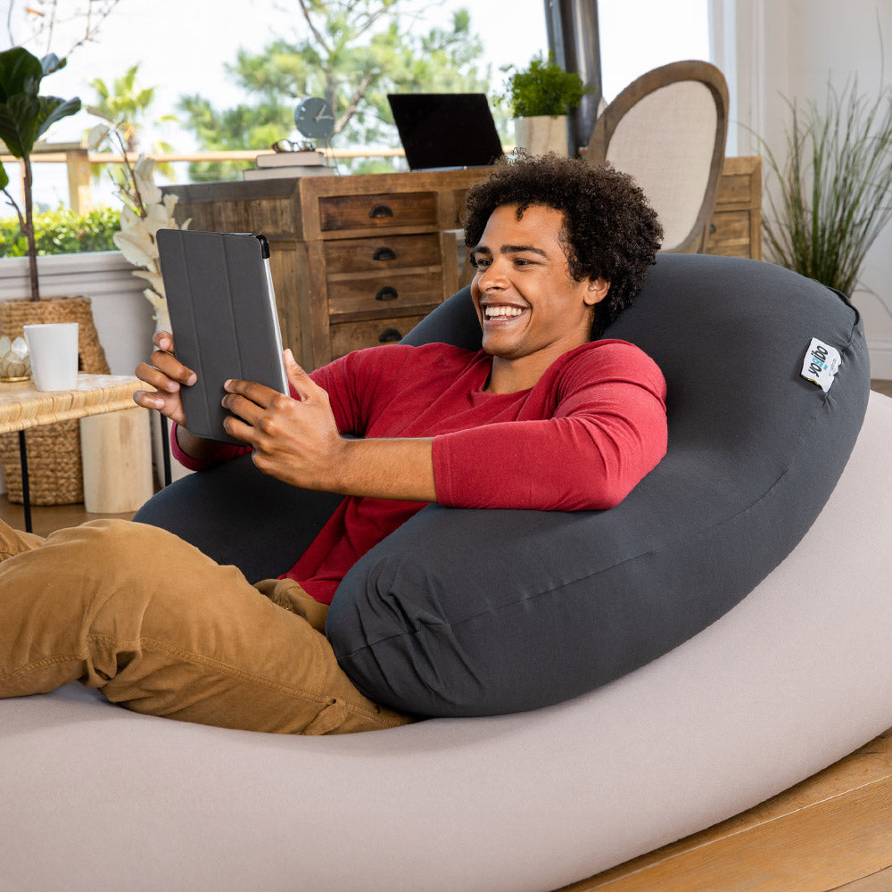 yogibo support ヨギボー サポート ダークグレー ☺︎手渡可能