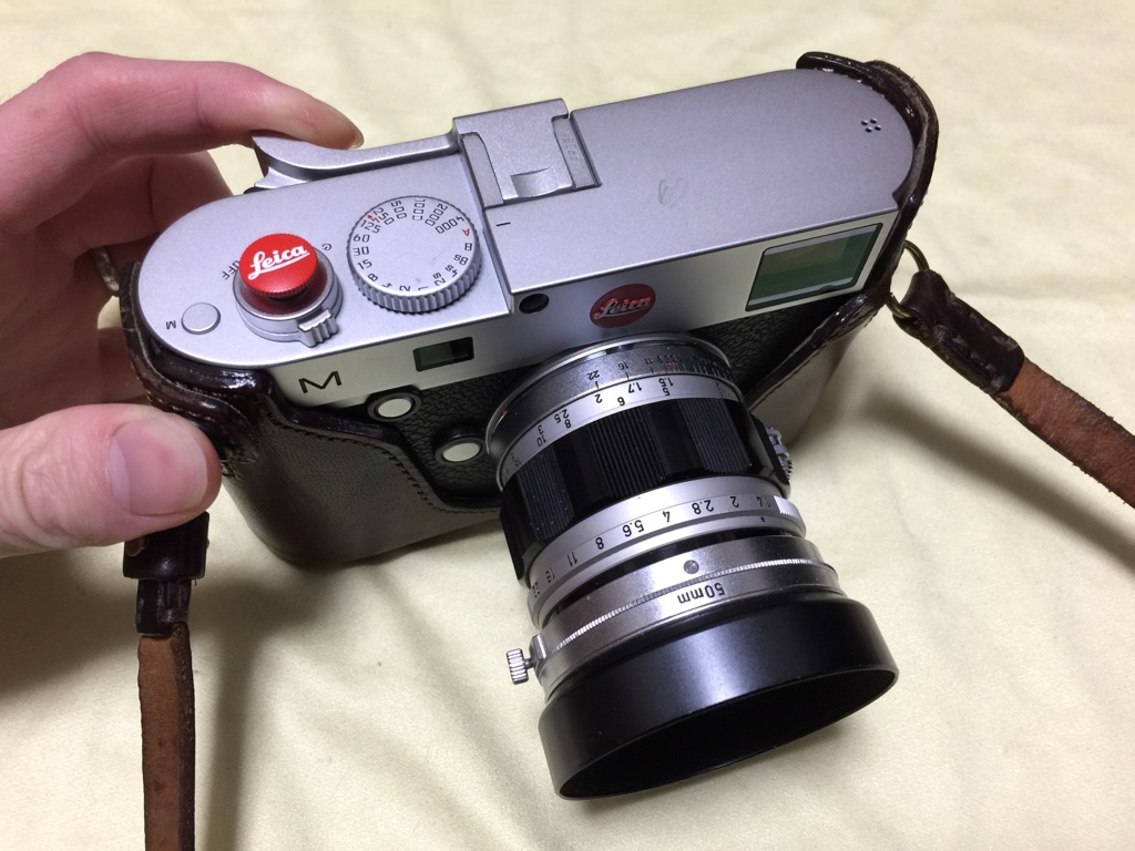 Canon 50mm F1.4 ライカ Lマウント - 晴れ時々ジャズ、雨のちカメラ