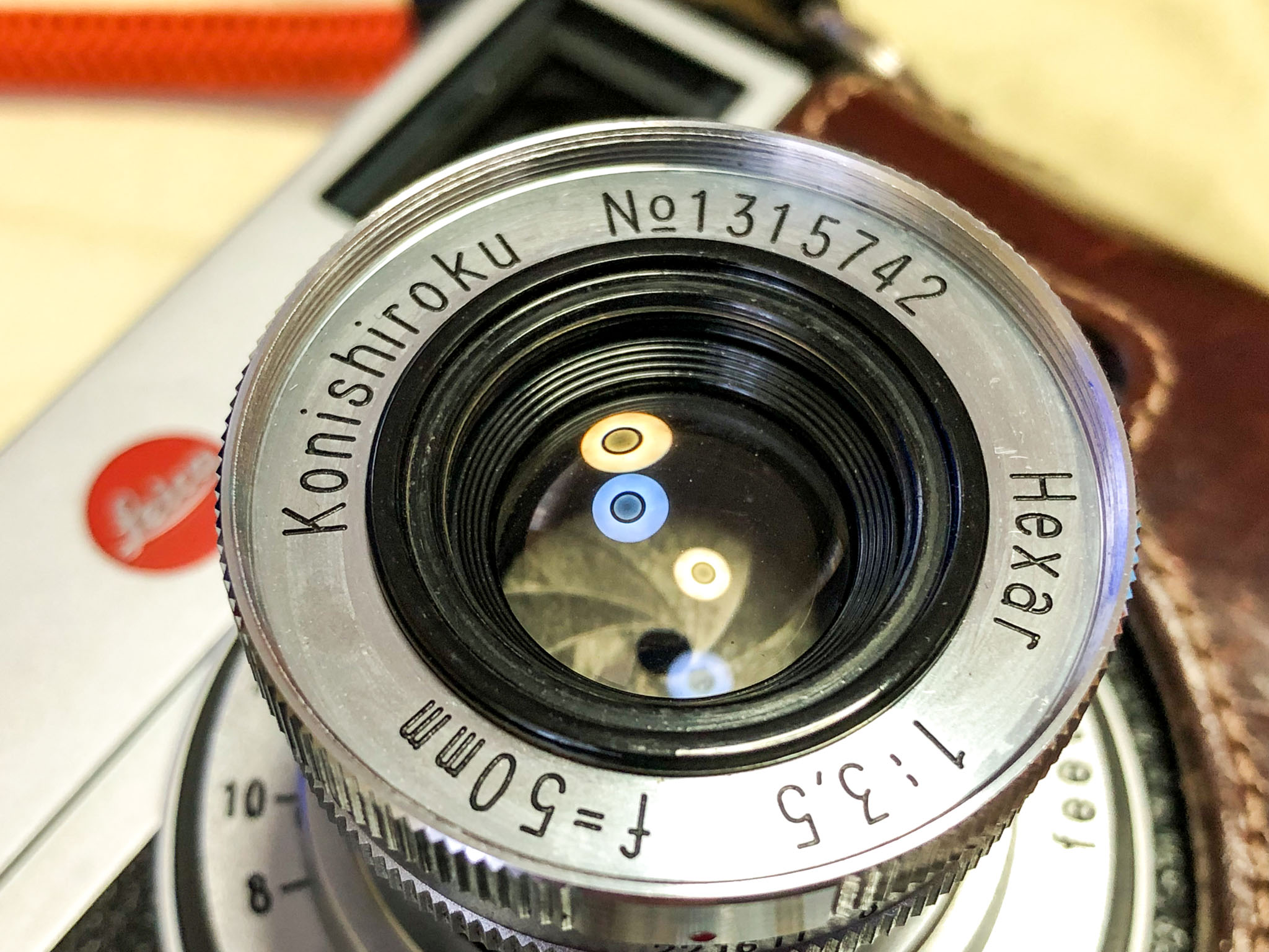 Konishiroku Hexar 50mm F3.5 Lマウント - 晴れ時々ジャズ、雨のちカメラ