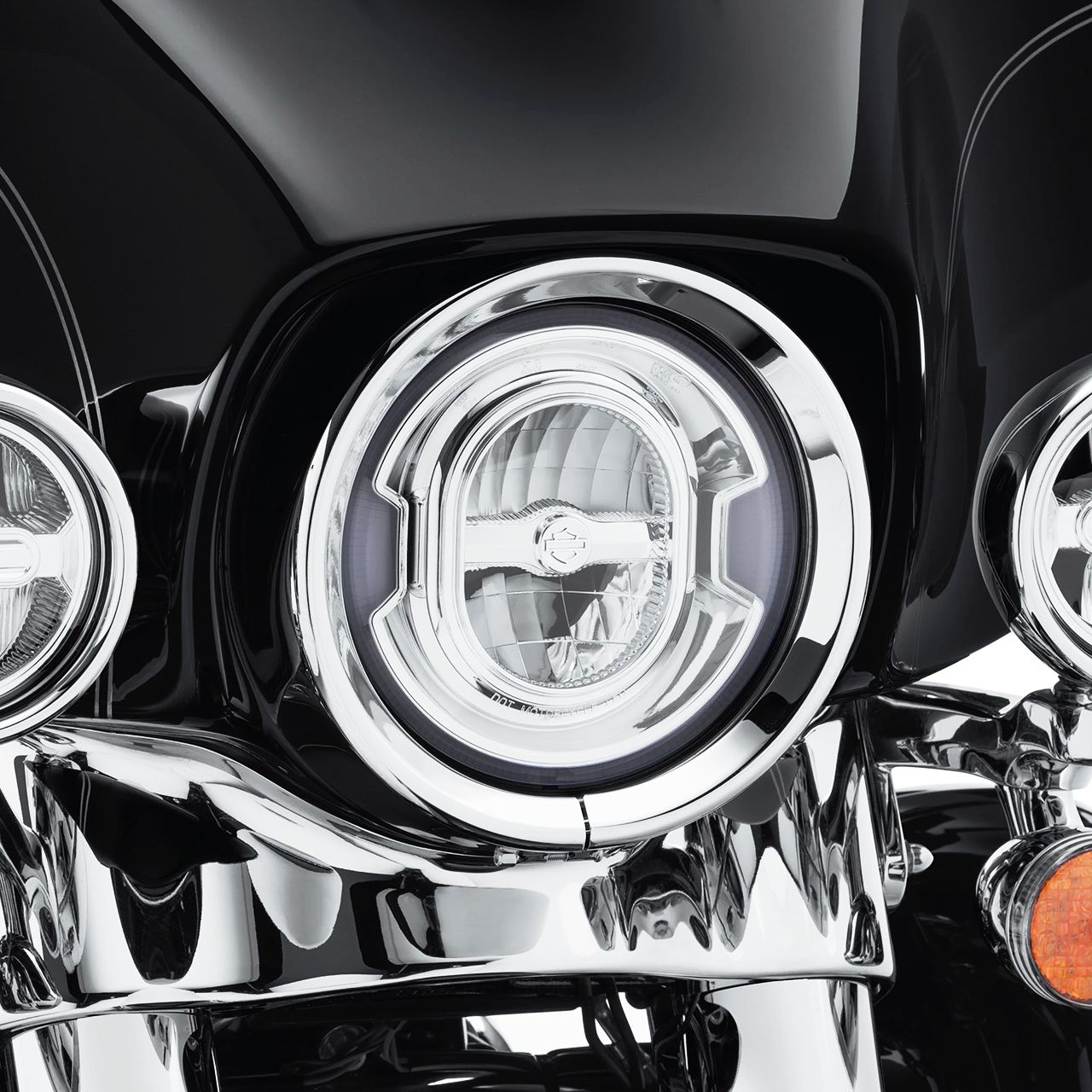 ハーレー純正□7インチ デーメーカー シグネチャーリフレクター LED