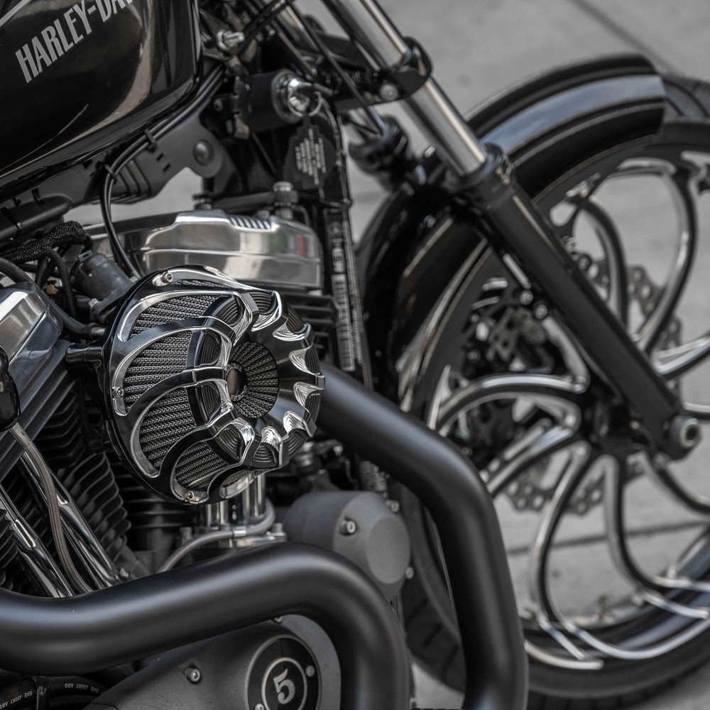 アレンネス□ドリフト インバーテッド エアクリーナーキット ブラック