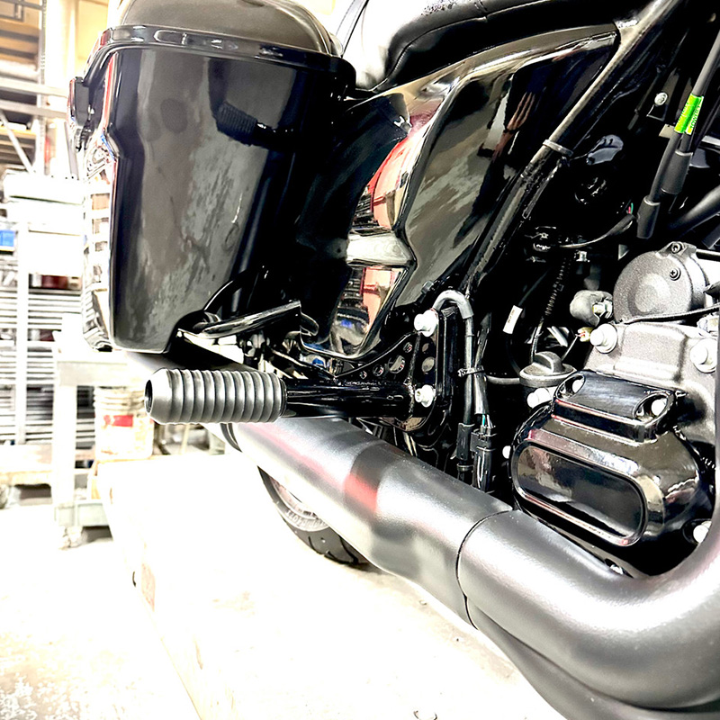 バンキン□ パッセンジャーペグ クラッシュバー フレームスライダー