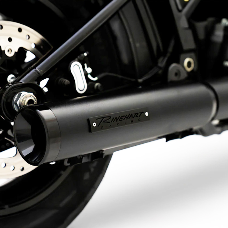 クロームワークス□4.5インチ スリップオンマフラー HP-PLUS