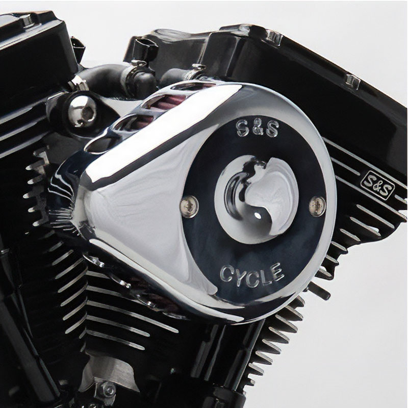 S&S□ステルスエアクリーナーキット ミニティアドロップカバー付き