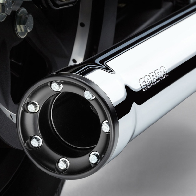 RPT 3インチ スリップオンマフラー クローム COBRA Race-Pro tips 3