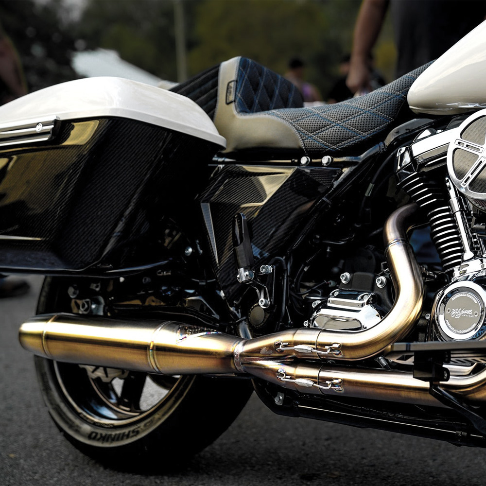 サヴィッキ サウィッキ ミッドレングス 2in1 フルエキゾーストマフラー