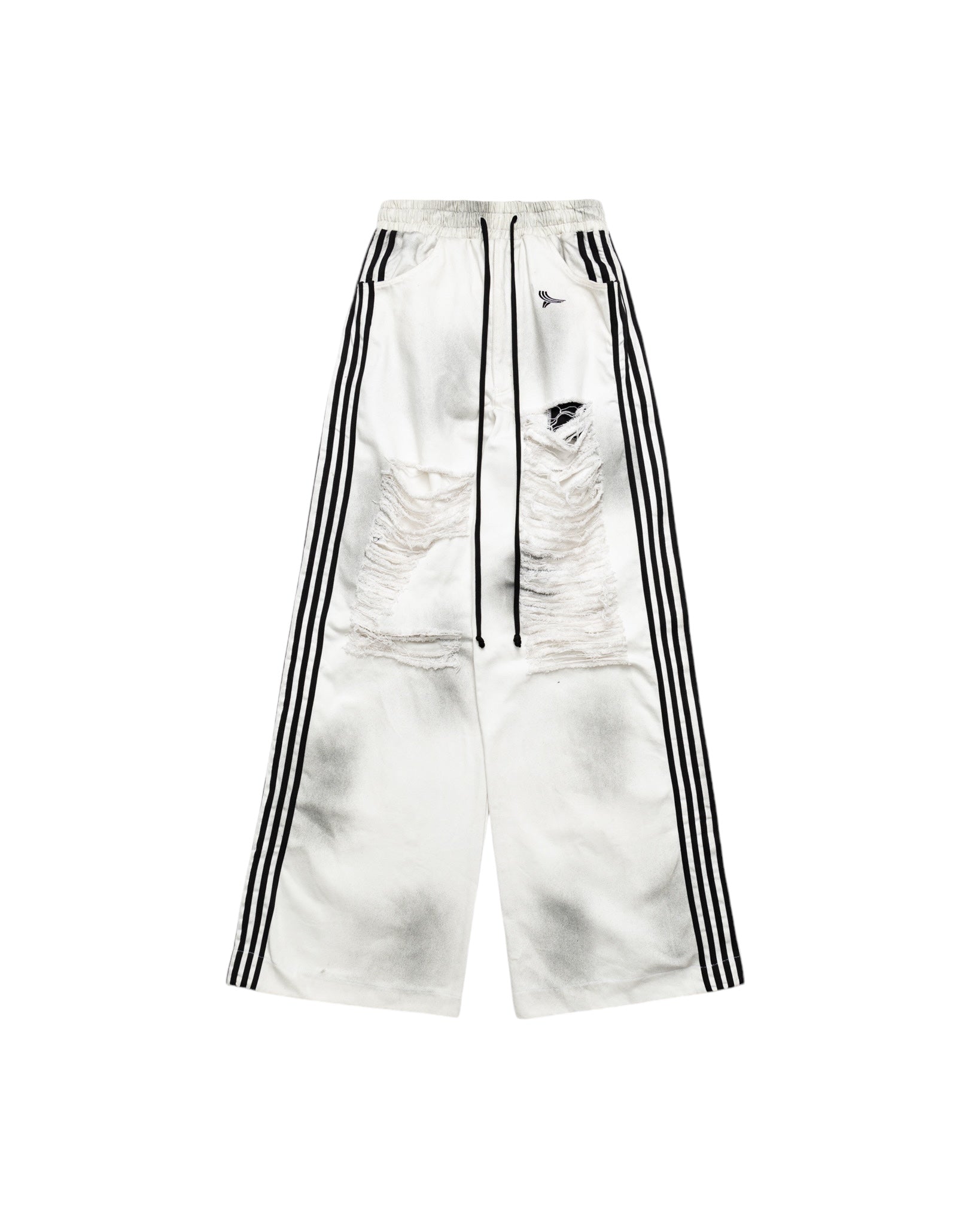 Dirty Wash Logo 5-Stripe Denim | YORI