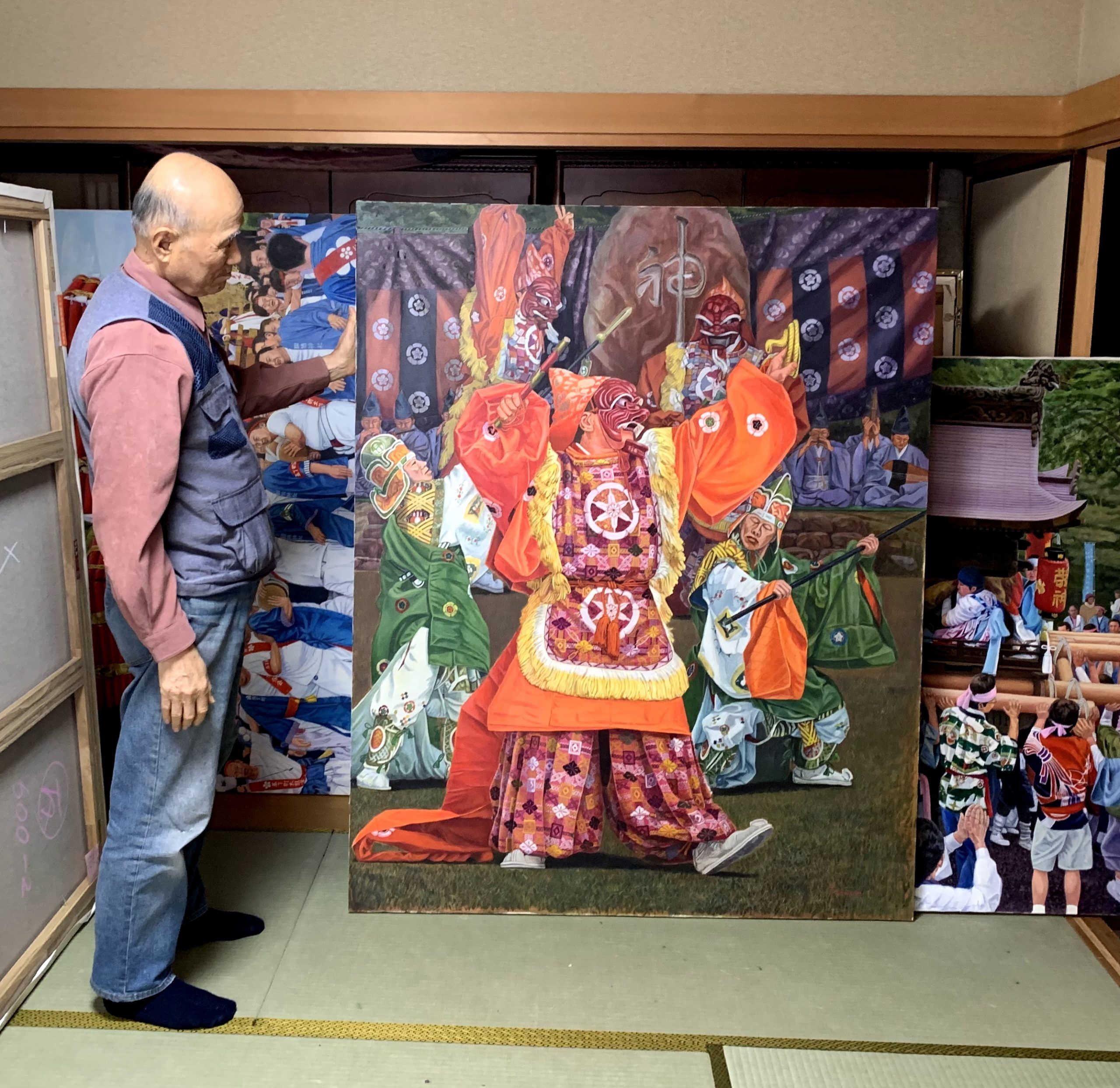 奈良文化の伝えびと…油絵画家・川瀬忠さん | よしのーと