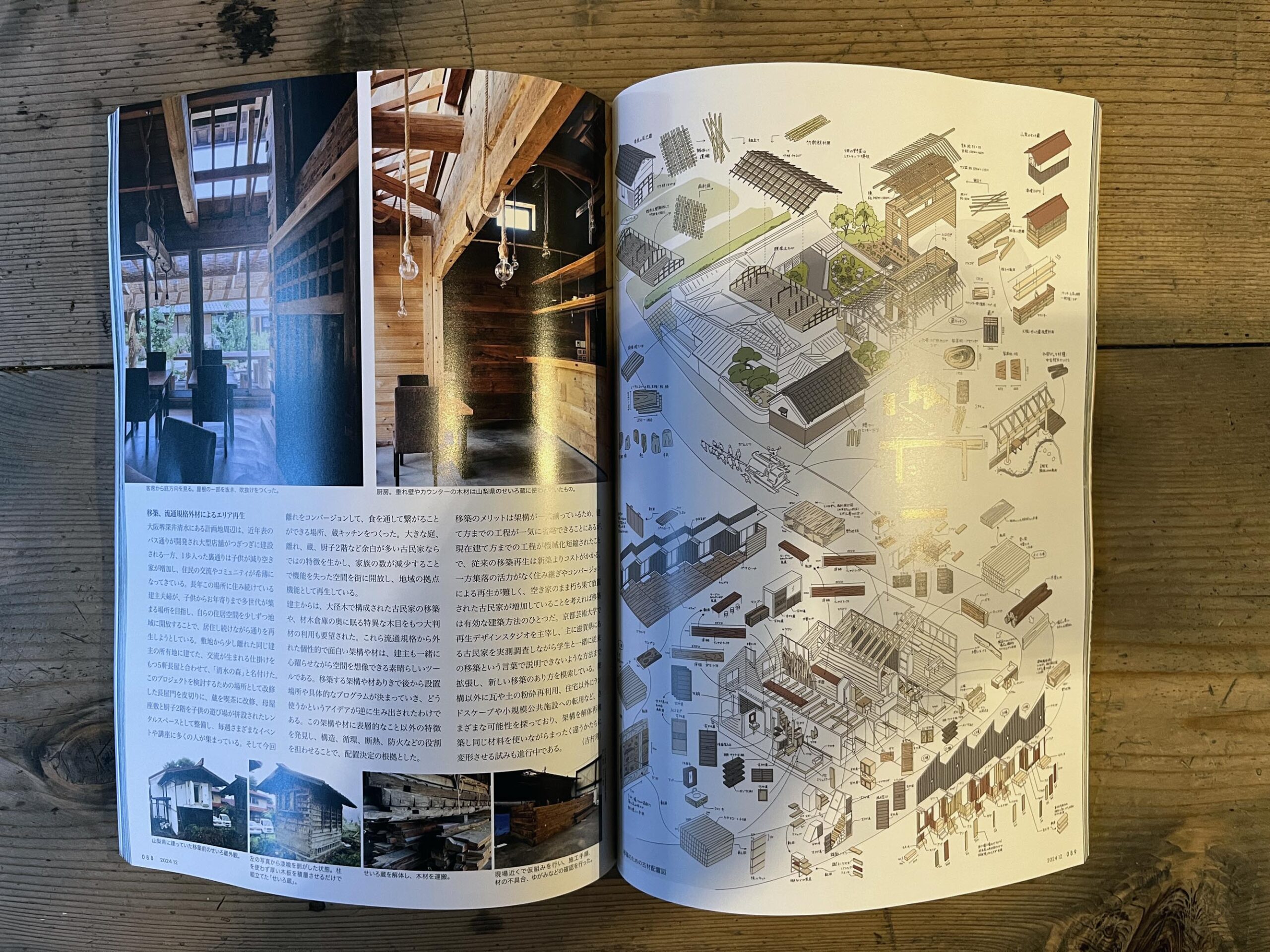 新建築住宅特集に清水の森プロジェクトが掲載されてます | Tadashi