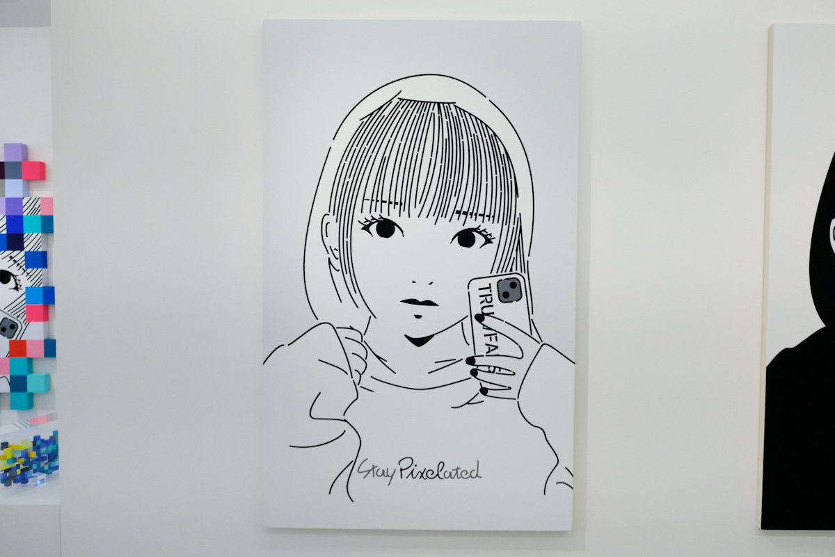 MAKERS SPACE×山口真人「stay pixelated」｜デジログの境界線をみる