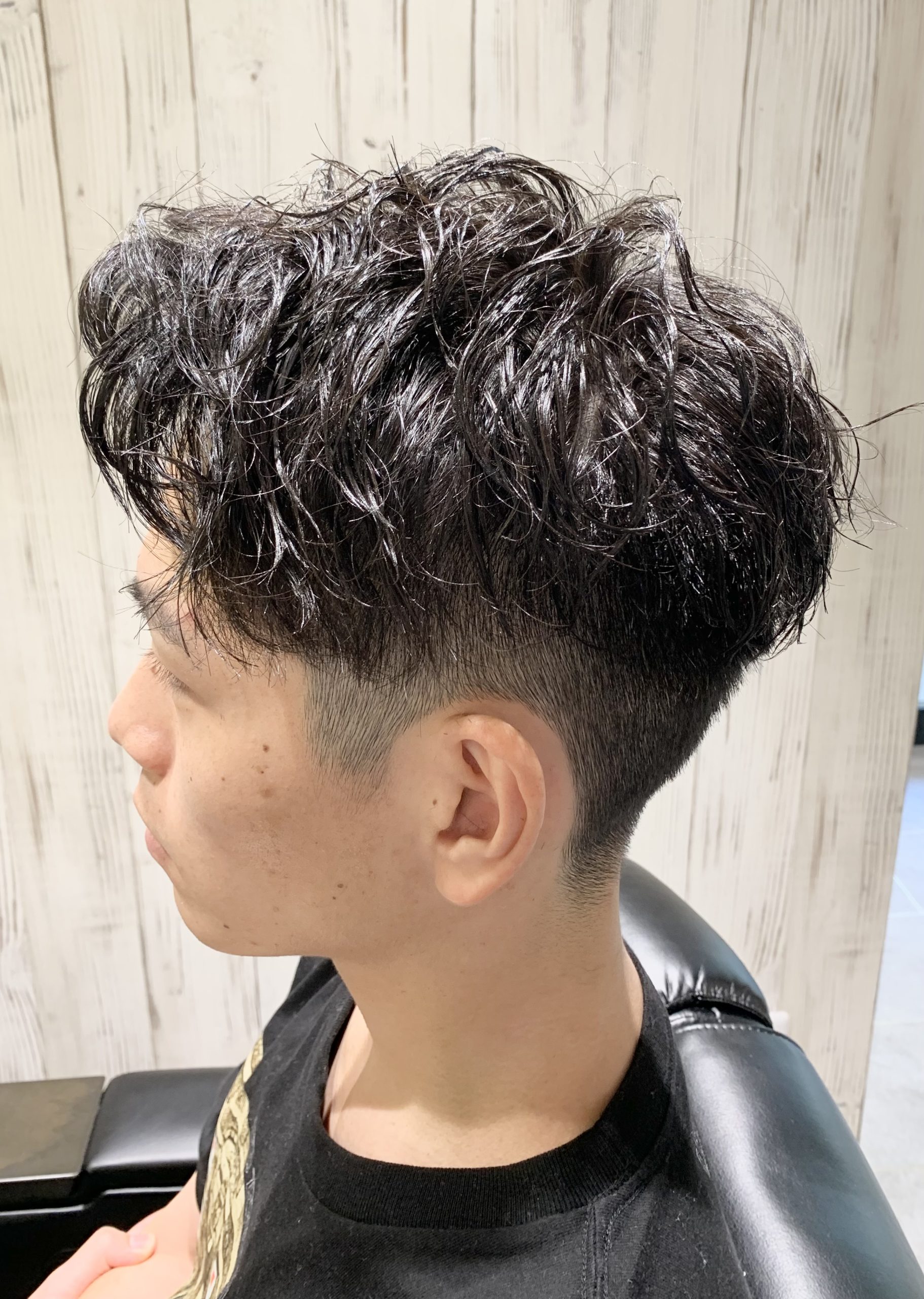 チリつかないパーマ/新潟パーマ/ツイスパ/ビジネス/ツーブロ/10代/20代