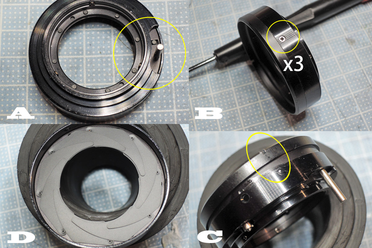 ペンタックス「smc PENTAX-M 50mm F1.4」分解清掃・バルサム切れ修理