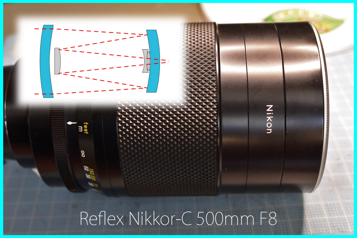 ニコン「Reflex Nikkor-C 500mm F8」水没レンズ・分解清掃・作例