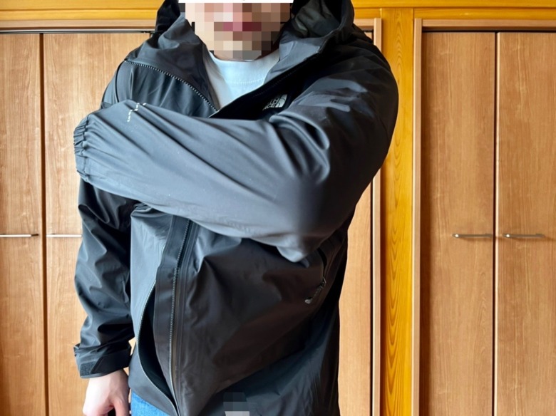 登山・自転車に最適！」ノースフェイス「FLスーパーヘイズジャケット