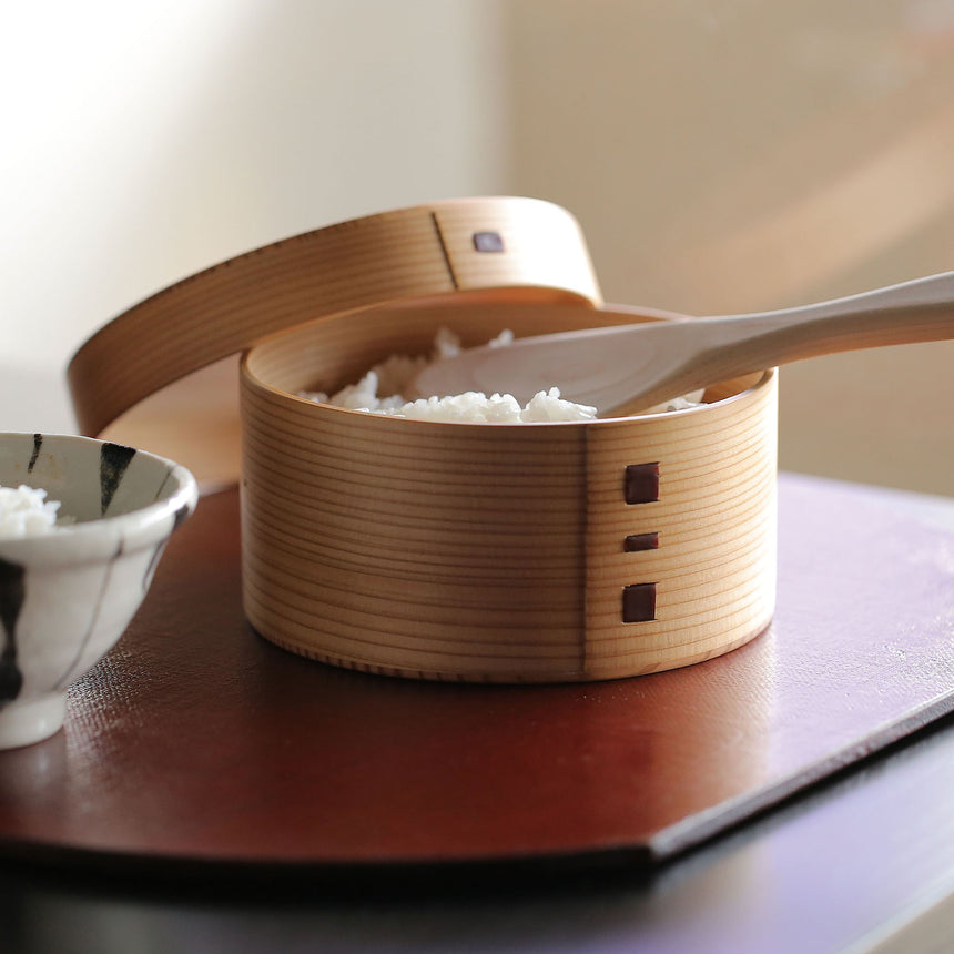 大館曲げわっぱ おひつ（無塗装） – YOUBI.shop【用美公式オンライン】