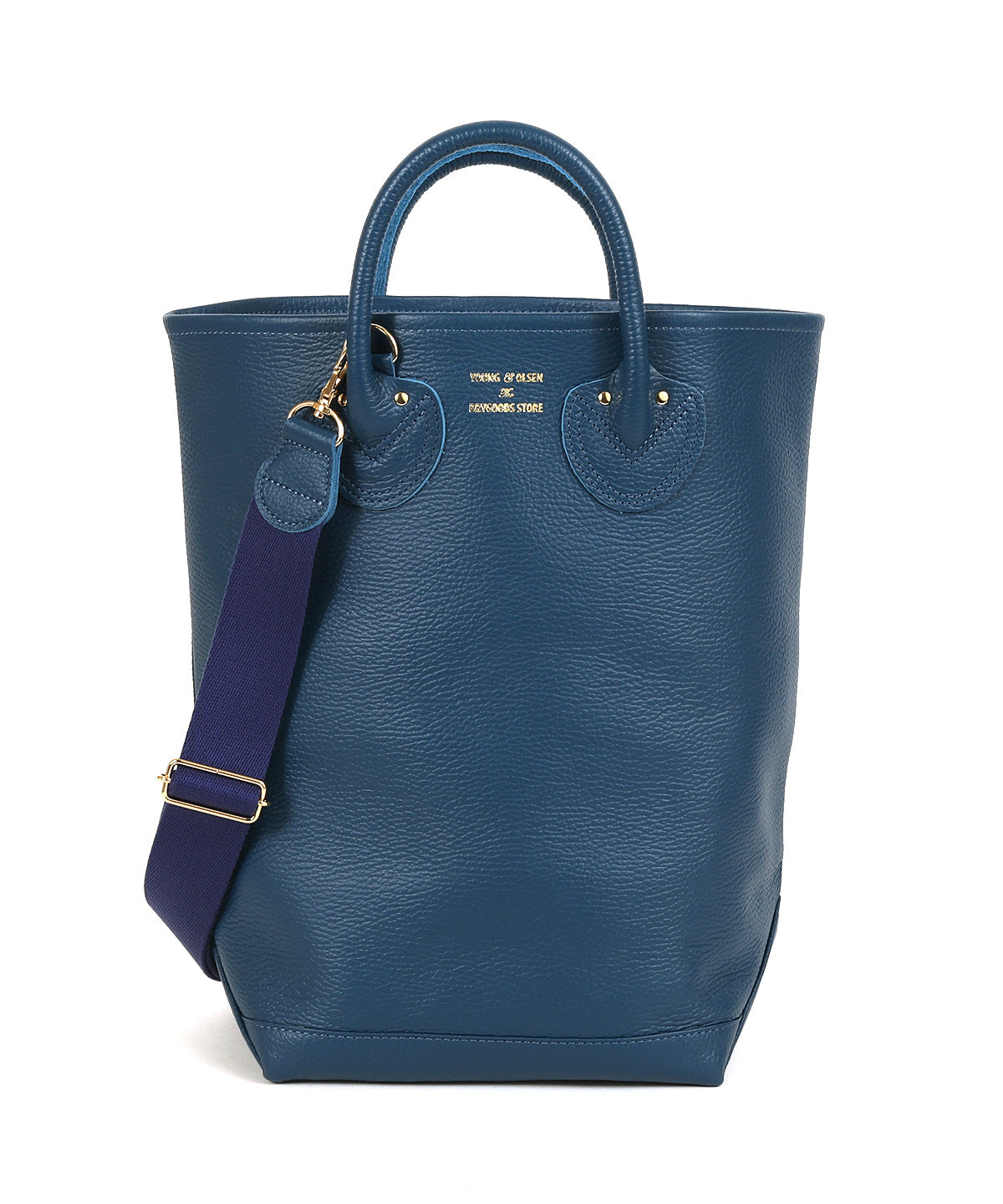 ヤングアンドオルセン エンボスド レザー ハバーサック M – YOUNG