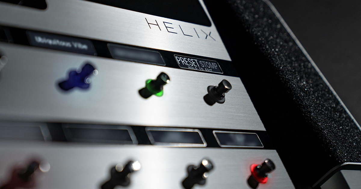Line 6“Helix Floor”数量限定カラー・エディションが登場 – YOUNG GUITAR