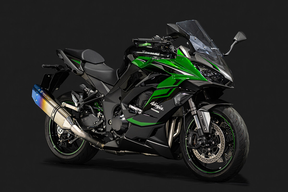 トリックスター】ZX-4Rダウンフルエキゾーストマフラーの開発決定