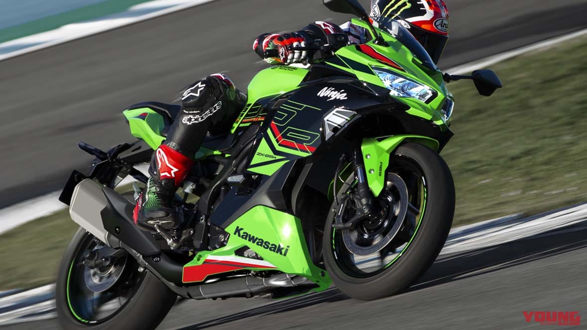 カワサキ「ニンジャZX-25R SE」がマイナーチェンジして4/15発売