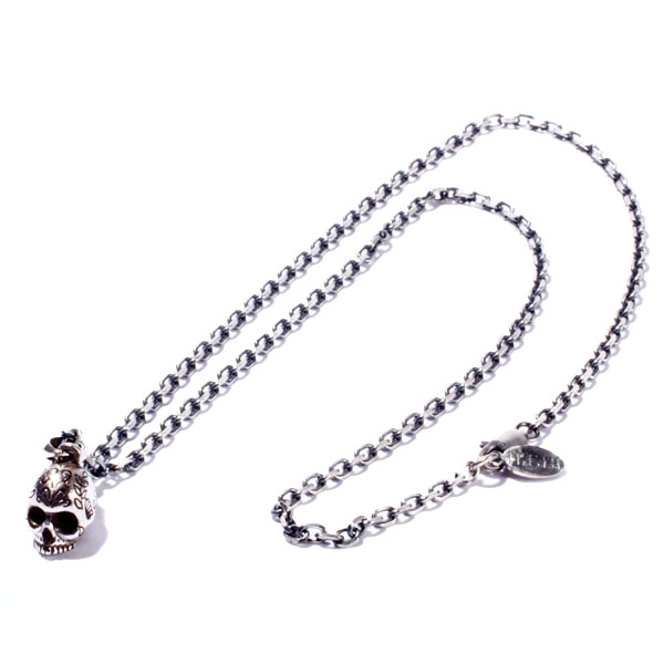 RUDE GALLERY / Hippy Water Skull Necklace (SIL) [4650] - 18,480円
