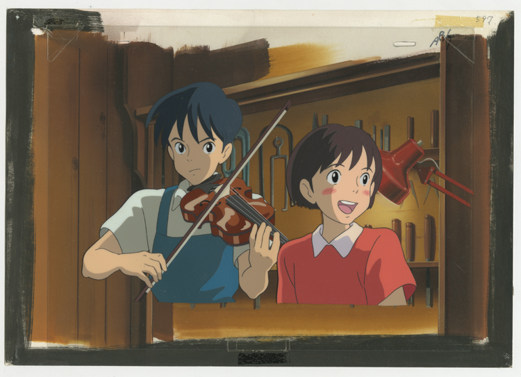 ジブリアニメ「耳をすませば」監督の近藤喜文展が大阪・阪急梅田で開催