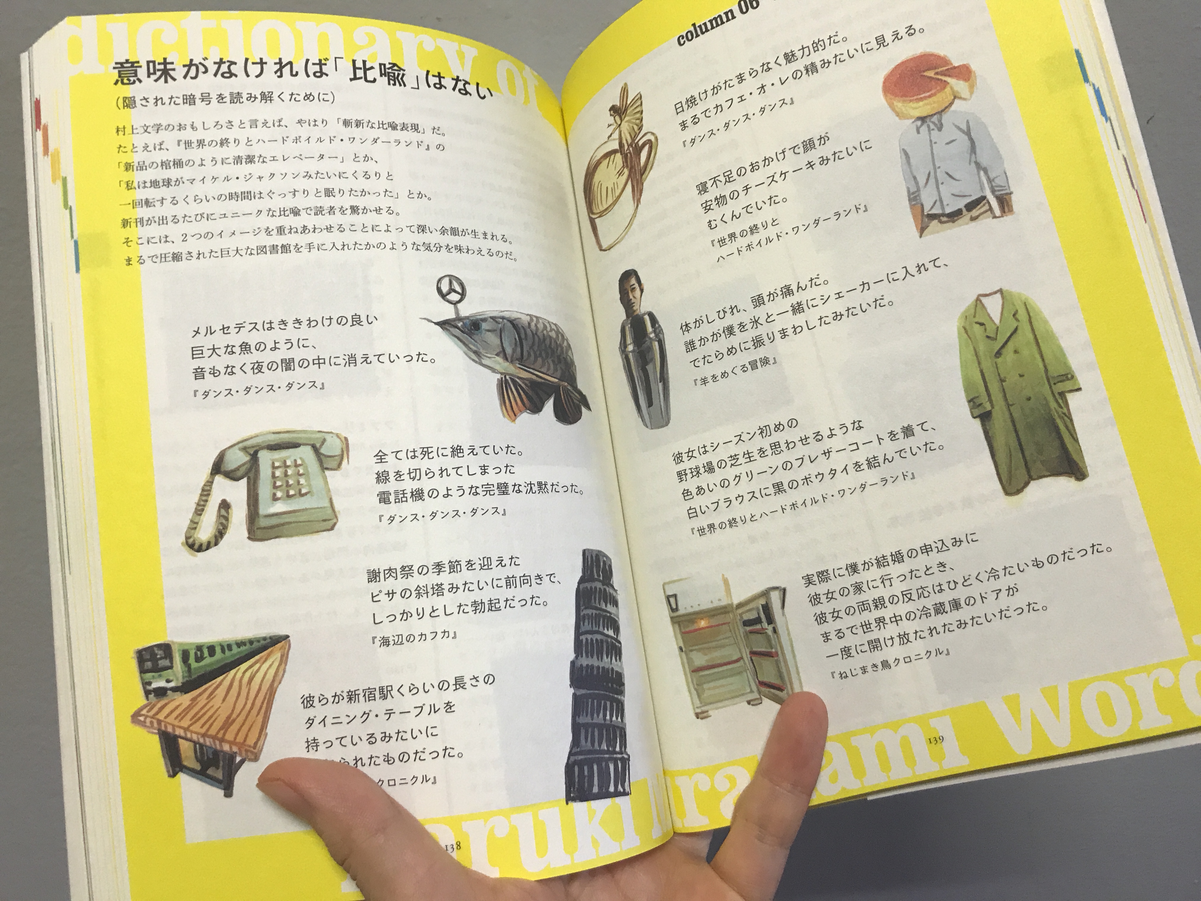 村上春樹を敬遠している人ほど読んでほしい『村上春樹語辞典』/ 「比喩