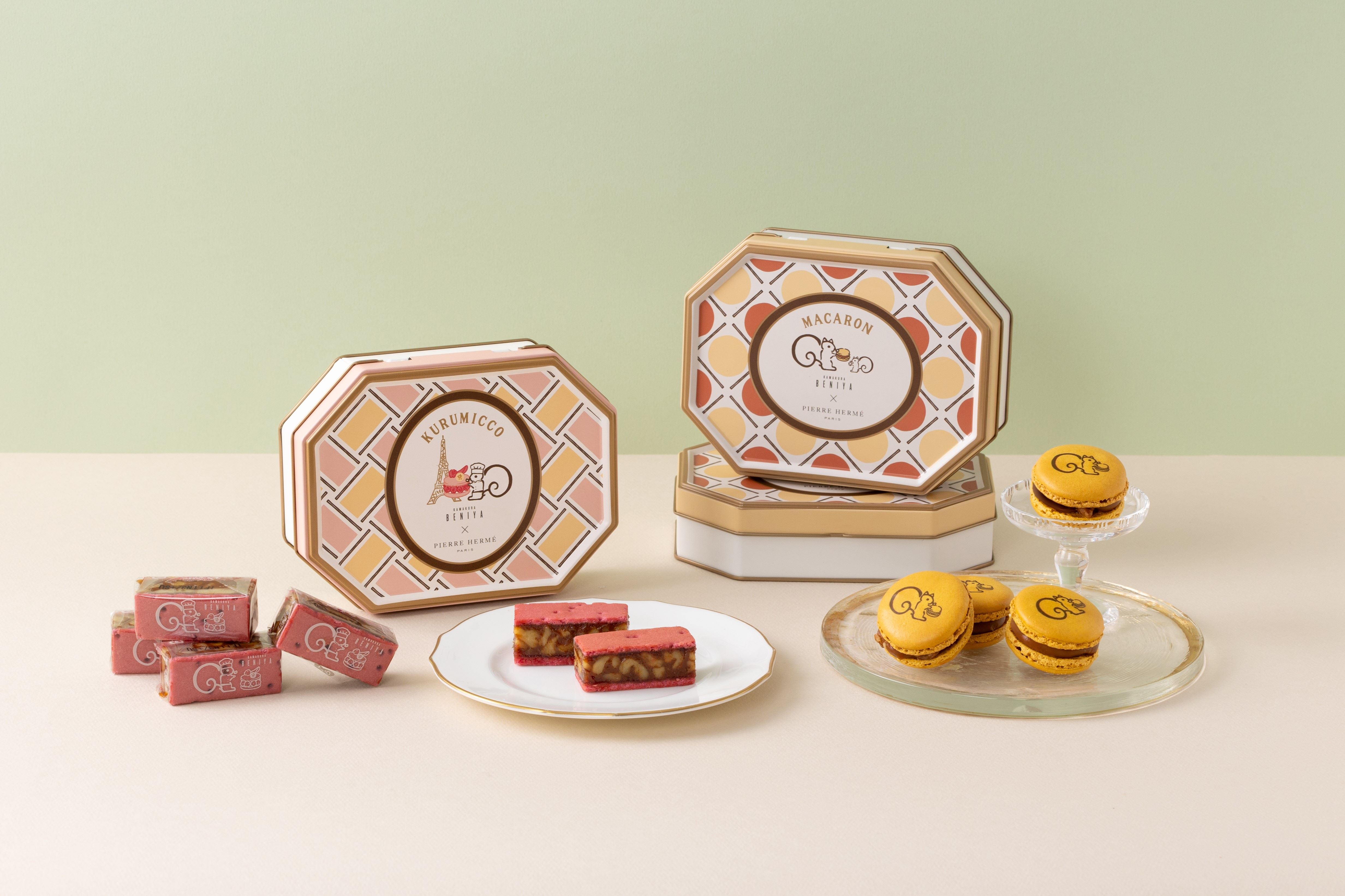 クルミッ子×ピエール・エルメのコラボ缶「イスパハン クルミッ子