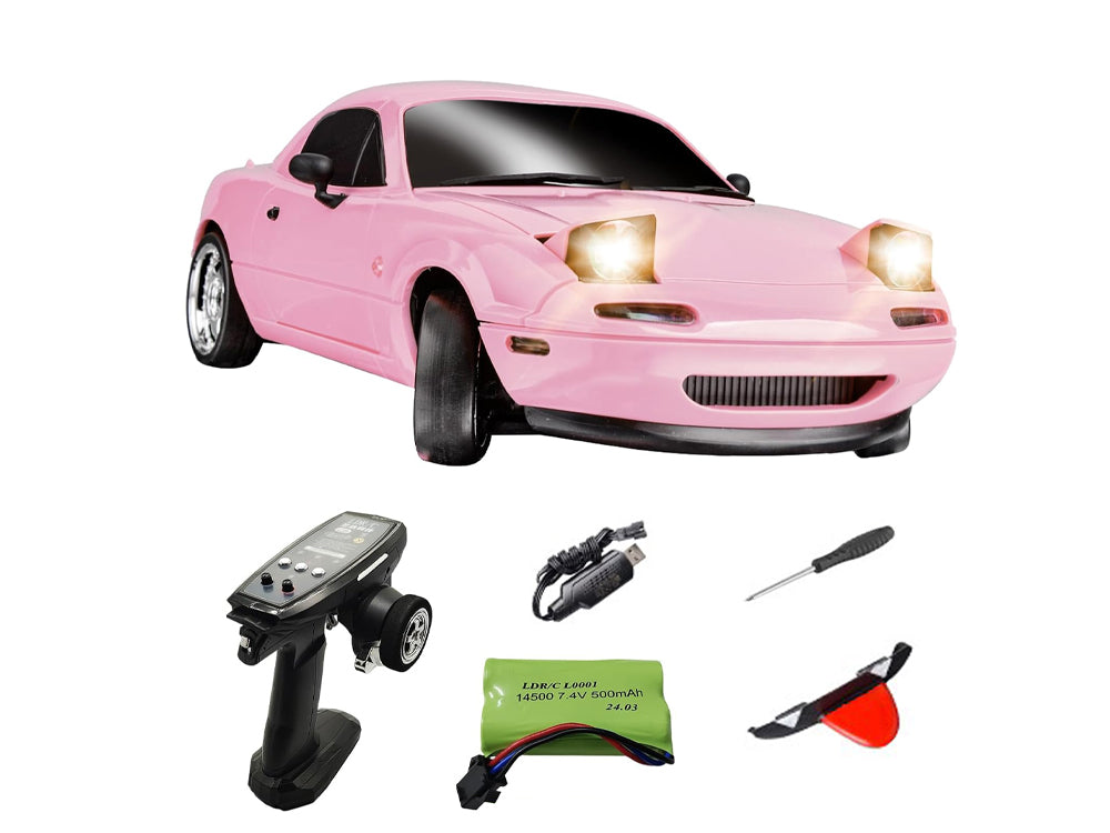 LDR/C 1/18ドリフトラジコンカー LD1804 MX5 RWD後輪駆動 – YOYOHOBBY
