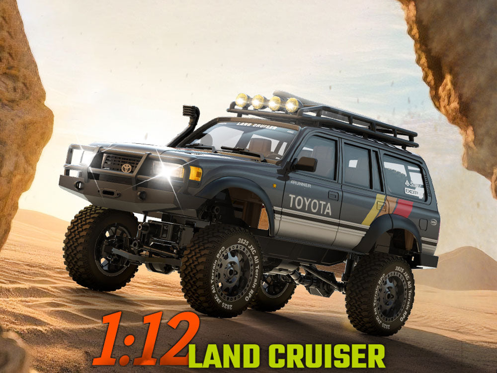 JXC 1:12 ランドクルーザー LC80 ラジコン 4WD クローラー オフロード