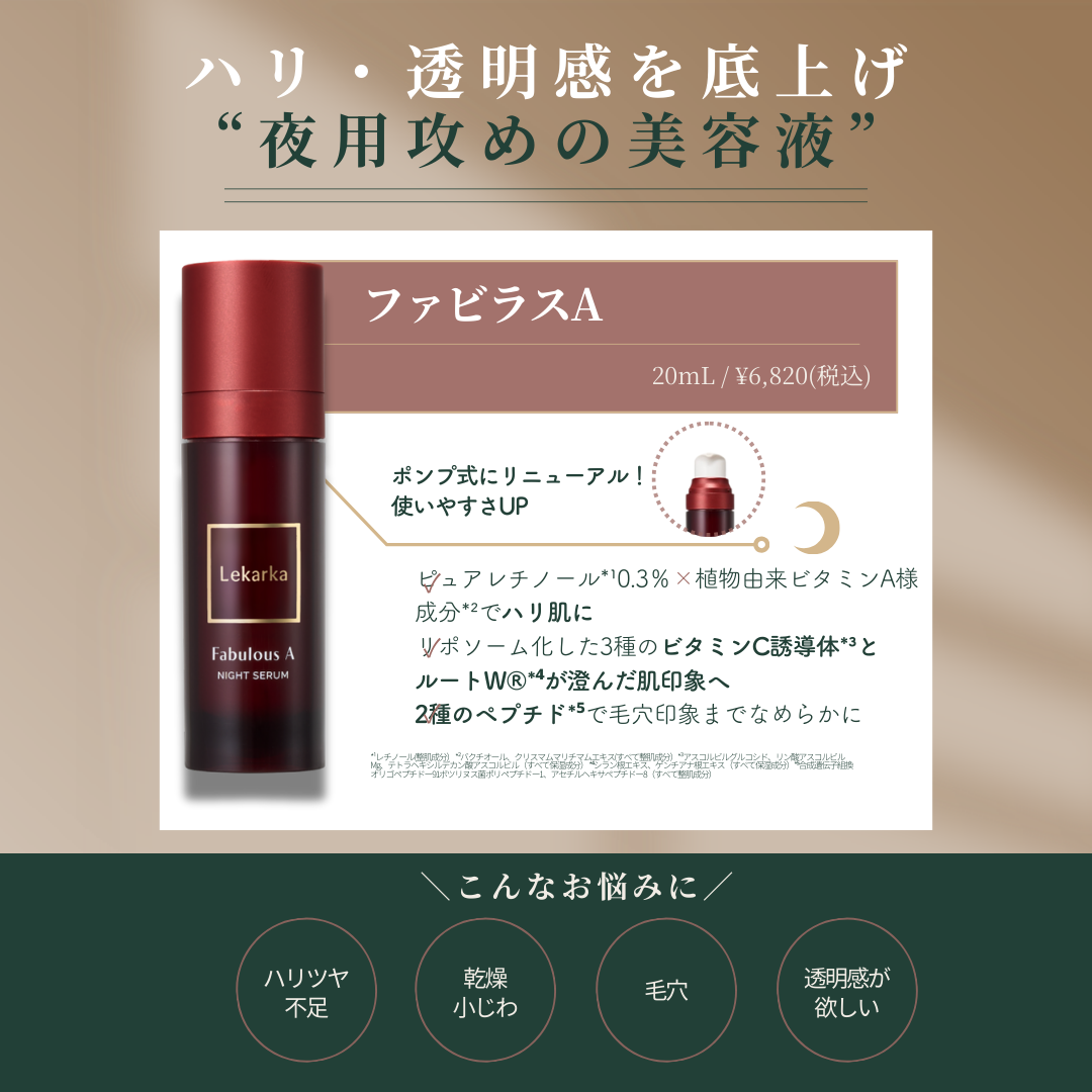 レカルカ ファビラスA｜ドクターズコスメ専門通販サイトのY SKIN LAB